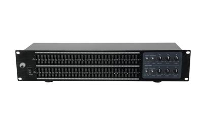 Omnitronic GEQ-2310 2-kanaals 19 inch equalizer