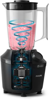 Philips HR2041/41 Blender Zwart - thumbnail
