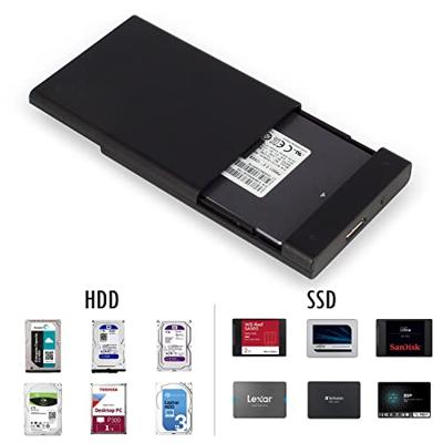 Externe Doos Ewent EW7044 2.5" HD/SSD USB 3.0 USB 3.0 SATA