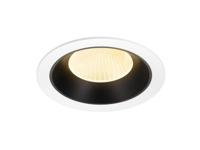 SLV InbouwspotNuminos XL wit/zwart 3000K - 20gr - 1009945 - thumbnail