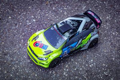 Absima 1:12 RC auto Elektro Rallywagen 1:12 EP Rally Car Speed Demon 4WD BL RTR Wit Brushless 4WD RTR 2,4 GHz Incl. accu en lader