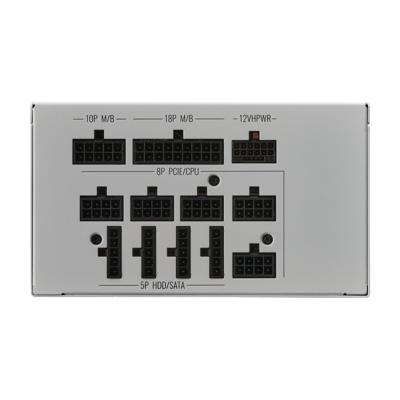 Cooler Master mpe-c501-afcag-3geu mwe gold 1250 v2 white, atx3.0, 1250w, 90%, 140mm, 3x pcie 6+2