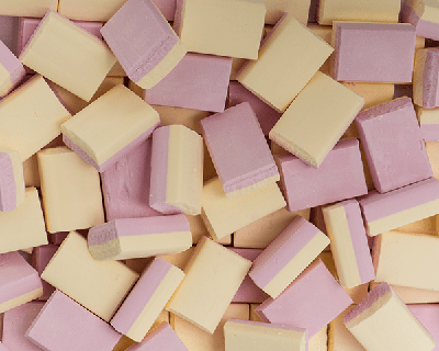 Kindly's schuimblokken vanille bulk (200 stuks)