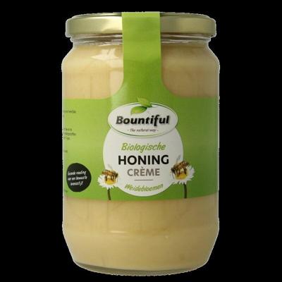 Bountiful Honing weidebloemen creme bio 900 Gram Bountiful Honing weidebloemen creme bio 900 Gram