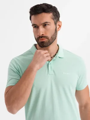 Italian Style - Ravello - Heren Poloshirt - Mintgroen - Style-Italie