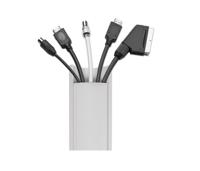 Maclean MCTV-575 kabelbeheersysteem Vloer Flexibele kabelslang Wit 1 stuk(s) - thumbnail