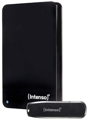 Draagbare 2,5-inch harde schijf - HDD 3,2 + USB - INTENSO - 1 TB + 64 GB