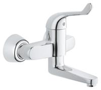 GROHE Euroeco veiligheids wandkraan met koppelingen chroom 32792000 - thumbnail