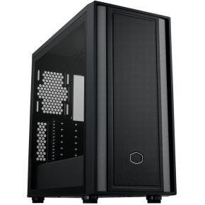 Cooler Master MasterBox 600 Lite Midi-tower PC-behuizing Zwart Zijvenster, Stoffilter