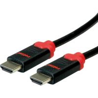 ROLINE 10K HDMI Ultra High Speed Kabel, M/M, zwart, 3 m - thumbnail