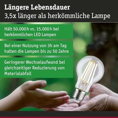 Paulmann 29120 LED-lamp Energielabel A (A - G) E27 2.5 W Warmwit (Ø x h) 60 mm x 105 mm 1 stuk(s) Paulmann 29120 LED-lamp Energielabel A (A - G) E27 2.5 W Warmwit (Ø x h) 60 mm x 105 mm 1 stuk(s)