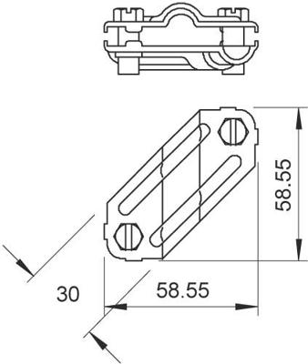 OBO Bettermann 250 VA Montage-accessoires 1 stuk(s)