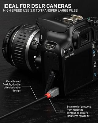 Lindy 36725 5m USB A Mini-USB B Mannelijk Mannelijk Zwart USB-kabel