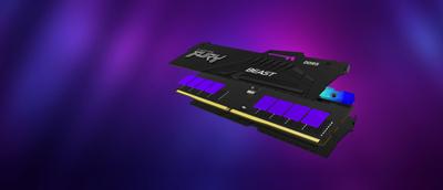 RAM geheugen Kingston Beast RGB 32 GB DDR5 SDRAM DDR5 5600 MHz - thumbnail