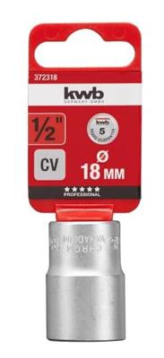 kwb 372318 Dopsleutelinzetstuk 18 mm 1/2