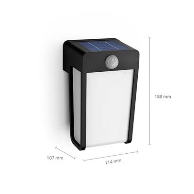 Shroud clear basic solar wall verlichting Philips - Philips