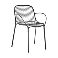 Kartell Hiray armstoel Zwart - thumbnail