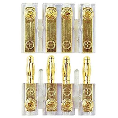 Sinuslive Soundboard-connector 8 x 4 mm² Verguld Sinuslive Soundboard-connector 8 x 4 mm² Verguld