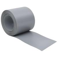 VidaXL Tuinschermen 10 st 252,5x19 m pvc grijs - thumbnail