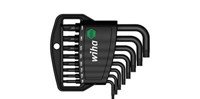 Wiha 363TRH8 Classic 8tlg Torx BO Haakse schroevendraaierset TR 9, TR 10, TR 15, TR 20, TR 25, TR 27, TR 30, TR 40 8-delig