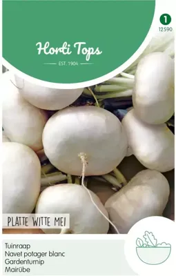 Zaden Rapen Platte Witte Mei Hortitops - Hortitops Zaden Rapen Platte Witte Mei Hortitops - Hortitops