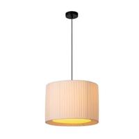Lucide FOLD - Hanglamp - Ø 40 cm - 1xE27 - Wit - thumbnail