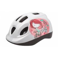Polisport Helm prinses wit maat 46/53 cm - thumbnail