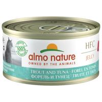 Almo Nature HFC kat Jelly Forel en Tonijn 70gr - thumbnail