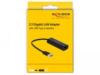 Delock USB 2.0 Adapter [1x USB-A-stekker - 1x RJ45-bus] 66299 0.15 m - thumbnail