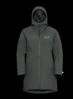 Jack wolfskin Icecape 2L Down Ins Rds Isolatiejas Dames Slate Green 2XL - thumbnail