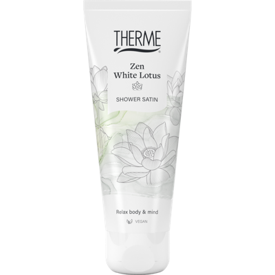 Therme Zen White Lotus Shower Satin Therme Zen White Lotus Shower Satin