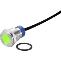 TRU COMPONENTS TC-7495212 LED-lamp Groen 12 V DC/AC - thumbnail