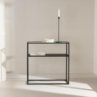 Nohr Sidetable 'Khadijah' 80cm, kleur Zwart - thumbnail