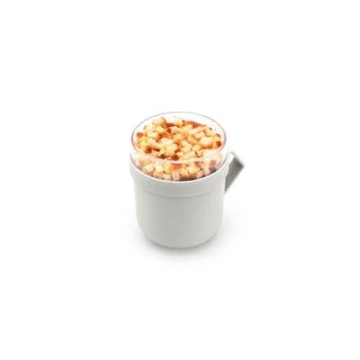 Brabantia Make & Take soepbeker 0,6 liter, kunststof light grey - thumbnail