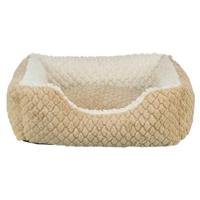 Trixie hondenmand kaline mio hoekig lichtbruin / creme - thumbnail