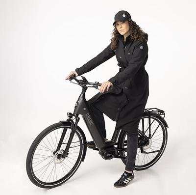 AGU Trench Coat Long Regenjas Urban Outdoor Dames - Zwart - M - Waterdicht AGU Trench Coat Long Regenjas Urban Outdoor Dames - Zwart - M - Waterdicht