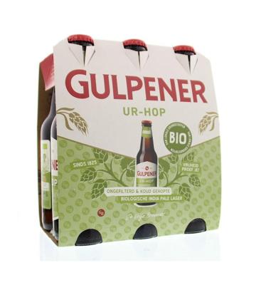 Gulpener Pilsener ur hop 300ml bio 6 Stuks