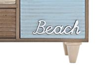 Doos-Juwelenkistje DKD Home Decor Bruin Turkoois Hout 34 x 13 x 16 cm - thumbnail