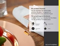 ECHTWERK Tafel accessoires (servetringen van ed, Brons, 4-delig) - thumbnail