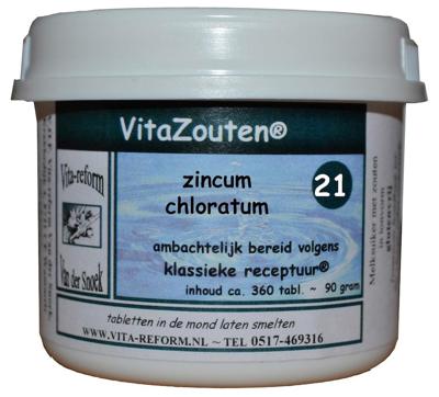 Vitazouten Nr. 21 Zincum Chloratum Muriaticum 360st Vitazouten Nr. 21 Zincum Chloratum Muriaticum 360st