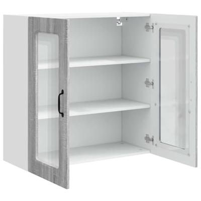 Keukenkast Kalmar Grijs Sonoma 80 x 31 x 80 cm Bewerkt hout