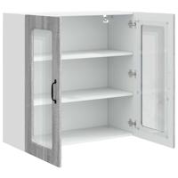 Keukenkast Kalmar Grijs Sonoma 80 x 31 x 80 cm Bewerkt hout - thumbnail