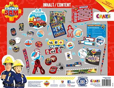 Jonotoys Brandweerman sam adventskalender van craze