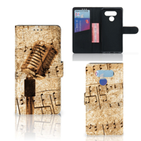 LG Q60 Telefoonhoesje met foto Bladmuziek - thumbnail