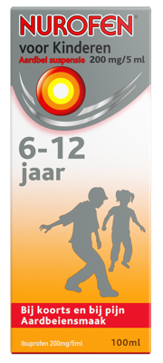 Nurofen voor Kinderen Aardbei Suspensie