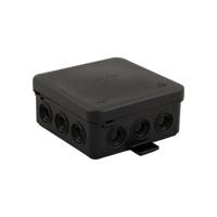 Kopp kabeldoos 85x85x45mm IP54 zwart (RAL 9005) - thumbnail