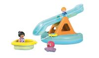 PLAYMOBIL Junior 71687 Eiland met waterglijbaan Inclusief twee personages, een baby-octopus en accessoires - Leeftijd 1 jaar - thumbnail