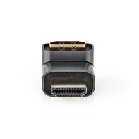 Nedis HDMI-Adapter | HDMI Connector / HDMI Male | HDMI Female / HDMI Output | 1 stuks - CVTB34902GY CVTB34902GY - thumbnail