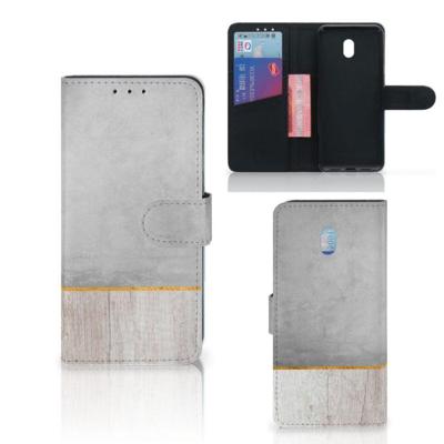 Xiaomi Redmi 8A | Book Style Case | Wood Concrete