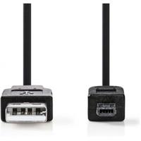Nedis Kabel USB 2.0 naar stekker - Hir Ose Mini 4-polige stekker - thumbnail